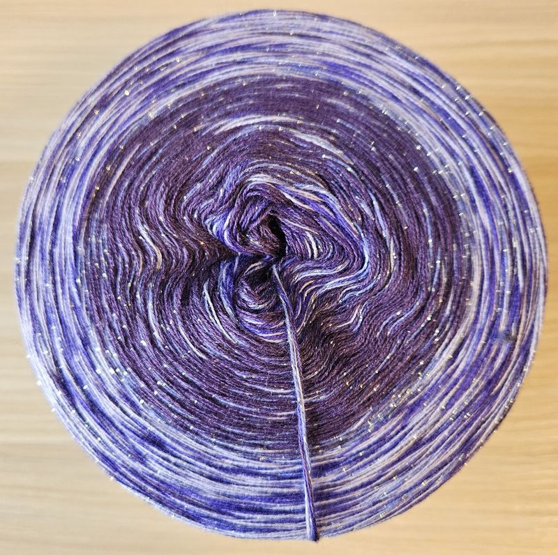 Glanzstück - violett / silber Glanzstück - violett / silber
