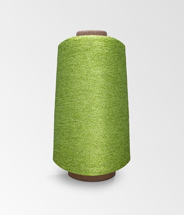 Cupro Lurex chartreuse - 25 Cupro Lurex chartreuse - 25