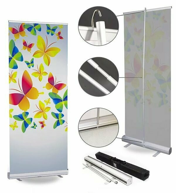 Roll-up Banner 85x200 cm.