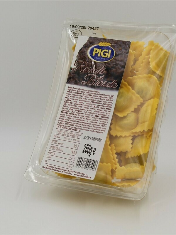 RAVIOLI AL BRASATO gr.250