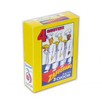 ZAFFERANO 4 CUOCHI bustine 4