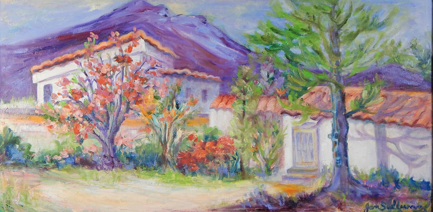 "Lakeside Life" Oil Painting, by Jan Sullivan "Lakeside Life" Oil Painting, by Jan Sullivan