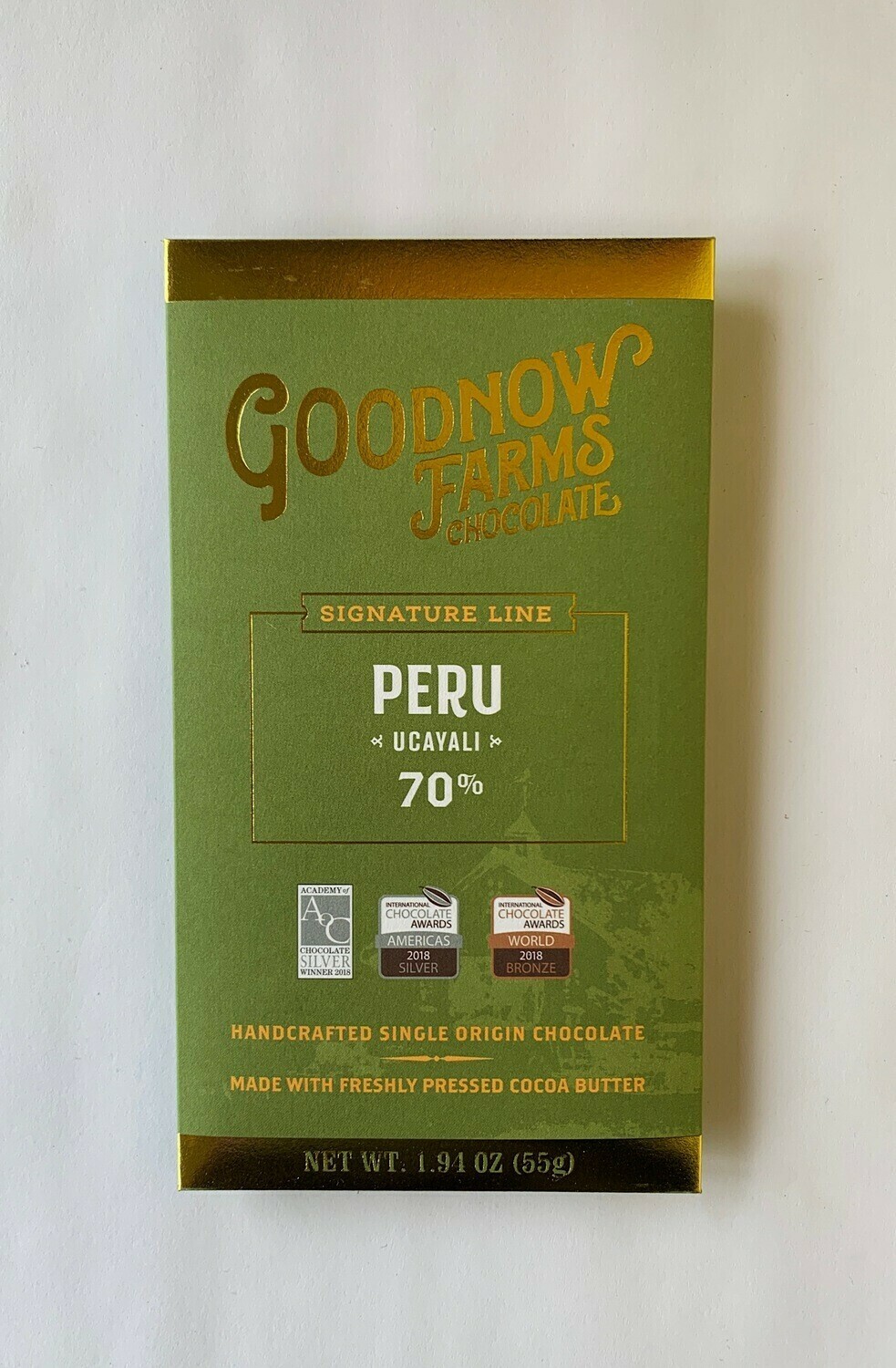 Goodnow Farms Peru Dark Chocolate Bar Goodnow Farms Peru Dark Chocolate Bar