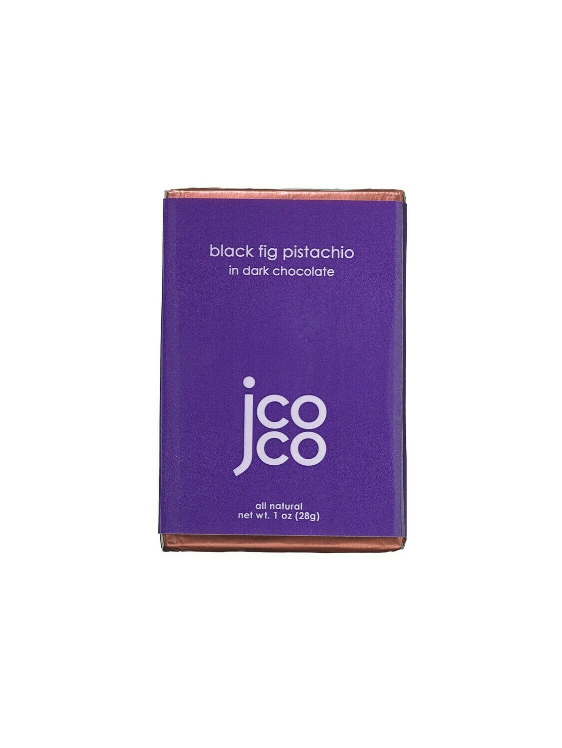 Jcoco Black Fig Pistachio Dark Chocolate Bar Jcoco Black Fig Pistachio Dark Chocolate Bar
