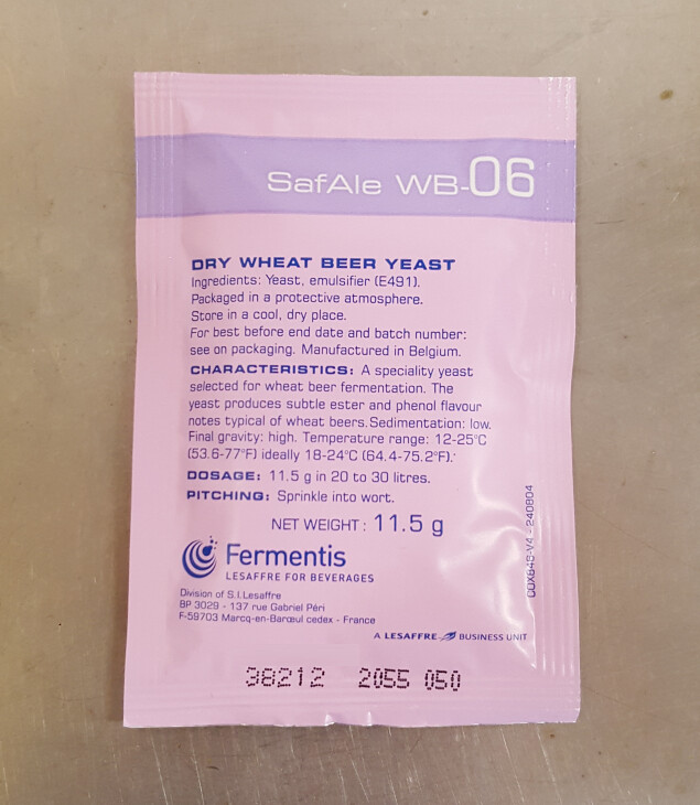 SafAle WB-06 Weizen Dry Yeast [BEST BEFORE 2023.07]