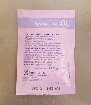 SafAle WB-06 Weizen Dry Yeast, 11.5g