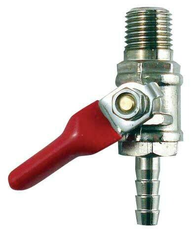 Ball Valve 1/4" MPT x 1/4" Barb