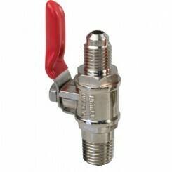 Ball Valve 1/4" MFL x 1/4" MPT