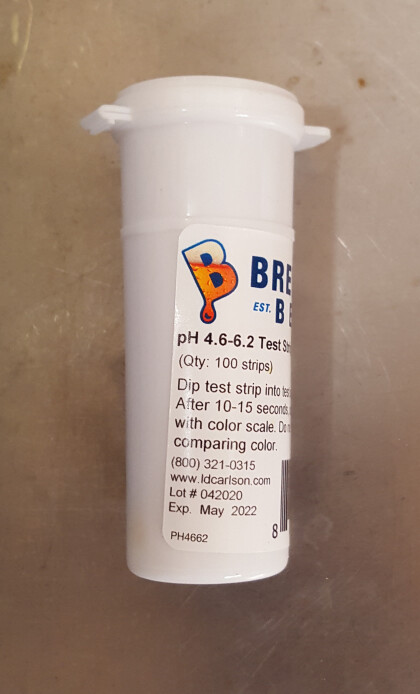 pH Test Strips (Beer) - 100 Count