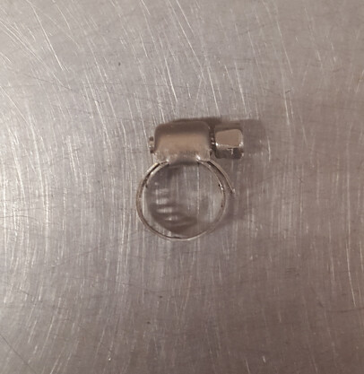 Clamp - Screw, SS Small
