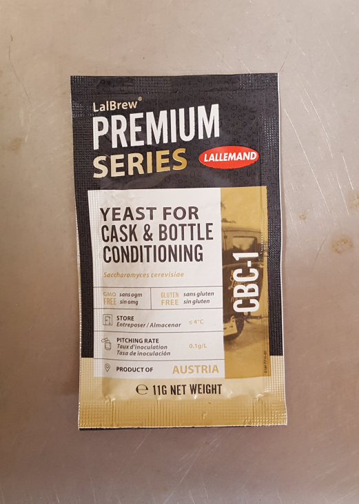 LalBrew CBC-1 Cask & Bottle Conditioning Dry Yeast, 11g [BEST BEFORE 2026.01]
