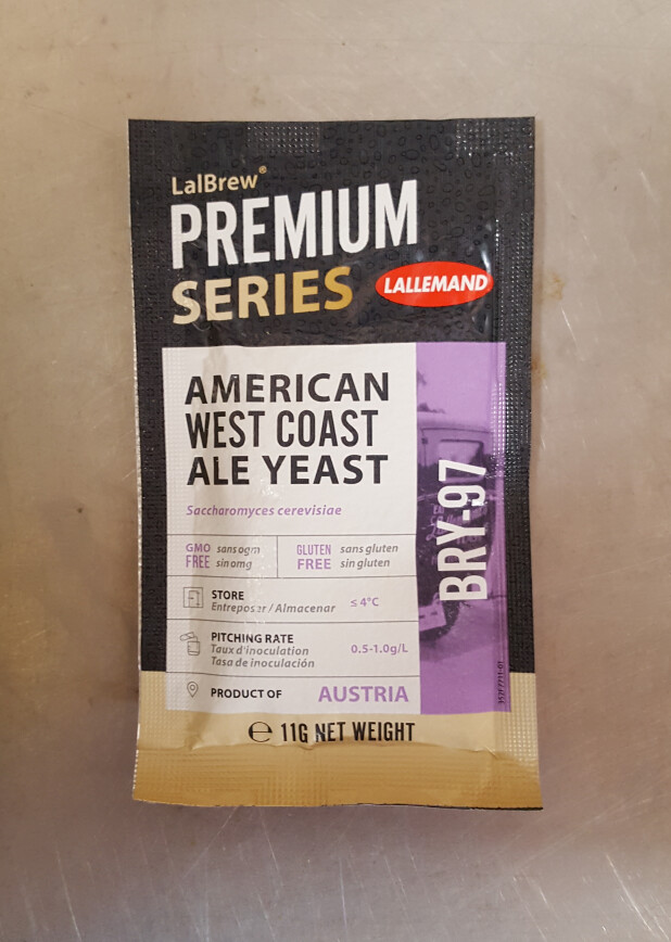 LalBrew BRY-97 American West Coast Ale Dry Yeast [BEST BEFORE 2023.07]