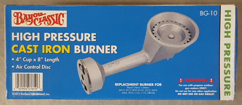 High Pressure Burner 55,000BTU (BG10) High Pressure Burner 55,000BTU (BG10)