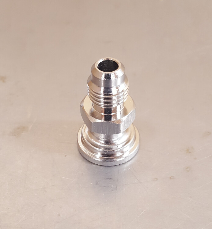 Tailpiece - 1/4" MFL SS