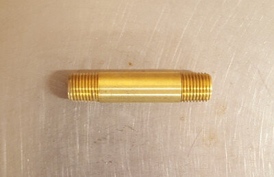 Regulator Coupler / Hex Nipple RHT to RHT (long)