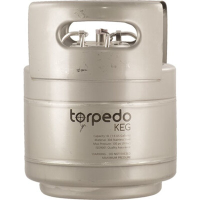 Torpedo (Slimline) 1.5G Keg