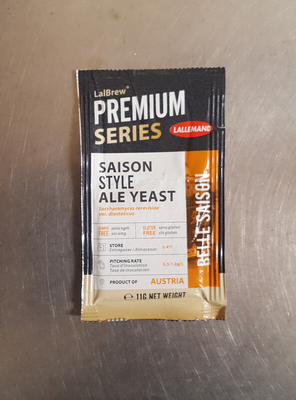 LalBrew Belle Saison Dry Yeast, 11g [BEST BEFORE 2023.12] [DISCONTINUED]