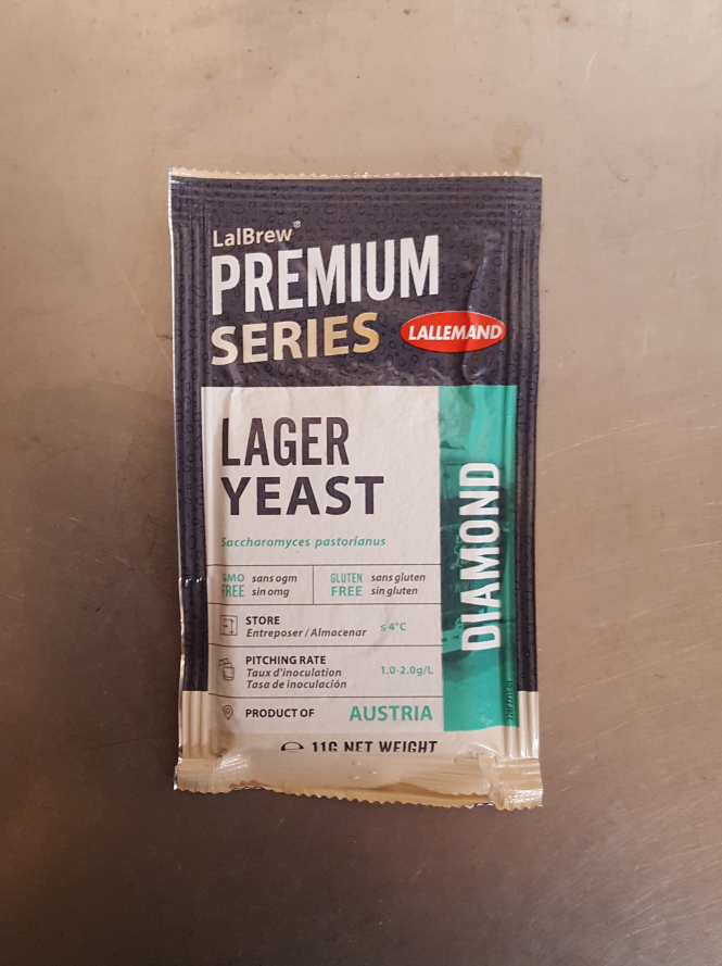 LalBrew Diamond Lager Yeast, 11g [BEST BEFORE 2025.06]