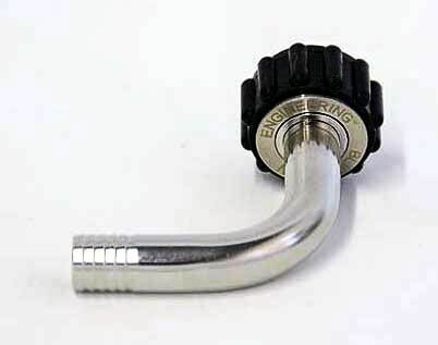 Blichmann QuickConnector - 1/2" 90° Barb