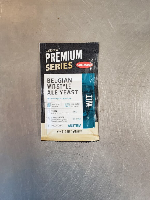 LalBrew Belgian Wit-Style Dry Yeast, 11g [BEST BEFORE 2023.11]