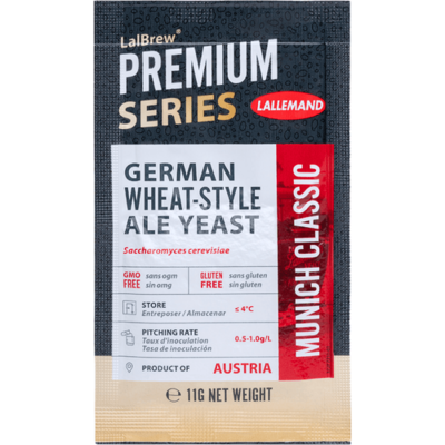 LalBrew Munich Classic German Wheat Style Dry Yeast
