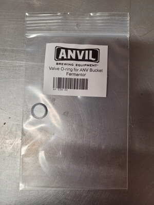 Hose Barb Valve O-Ring for Anvil Foundry and Bucket Fermentor