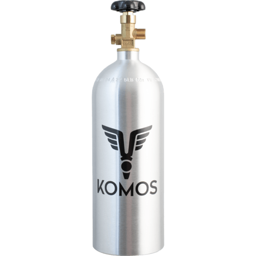 KOMOS CO2 Tank/Bottle 5LB (Empty)