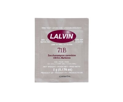 Lalvin 71b-1122 Dry Wine Yeast