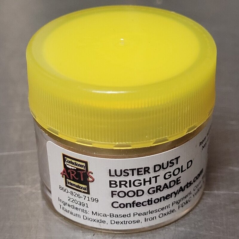 Edible Glitter - Bright Gold, 4g