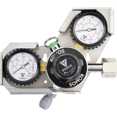 Gauge Cage for KOMOS CO2 Regulator