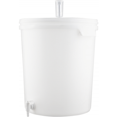 Bucket Fermenter (Polypropylene) With Spigot - 7.9 Gallons (30 L)