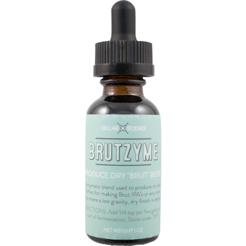 CellarScience Brutzyme - Glucoamylase Enzyme - 1 oz CellarScience Brutzyme - Glucoamylase Enzyme - 1 oz