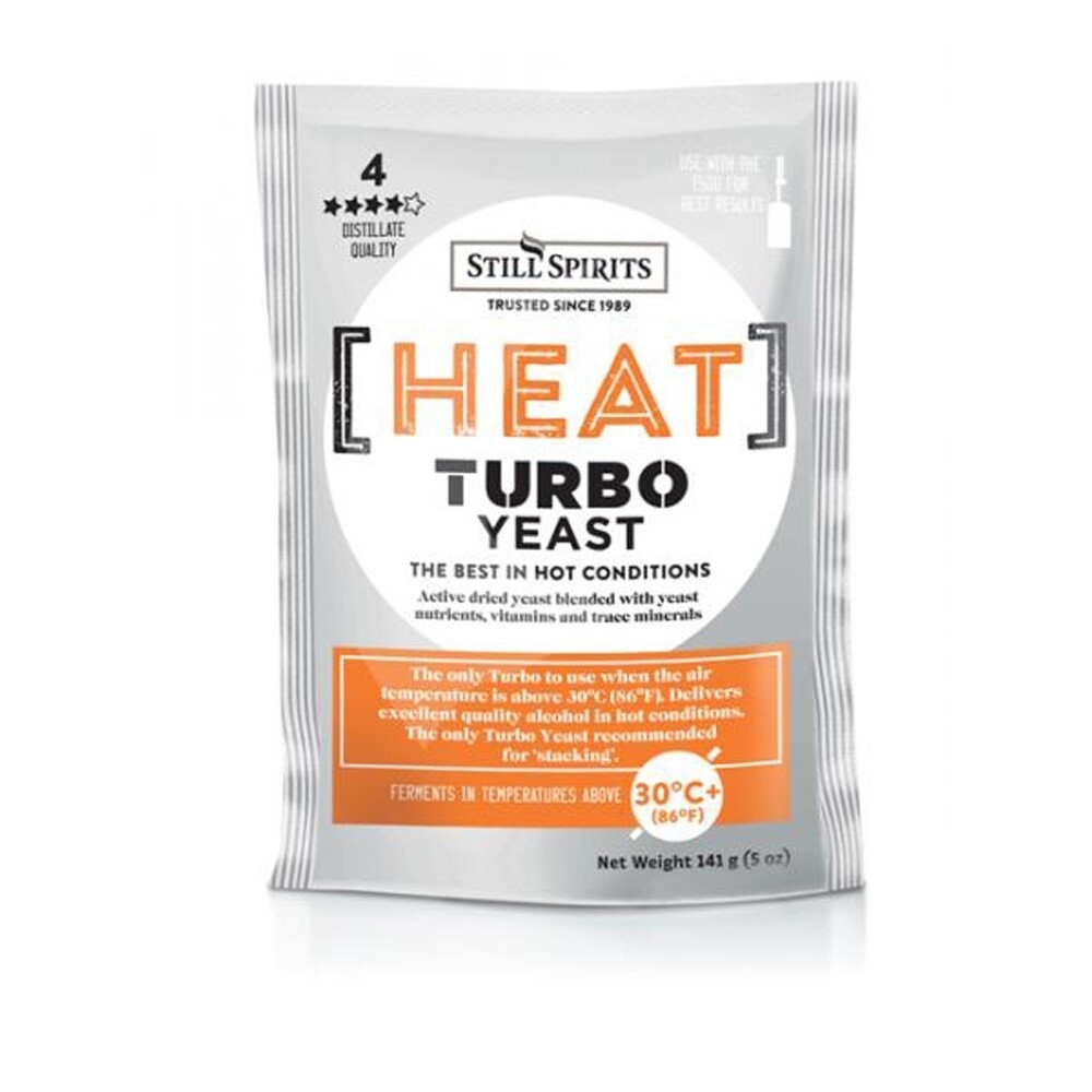Still Spirits Heat Turbo Yeast, 138g [BEST BEFORE 2023.09]