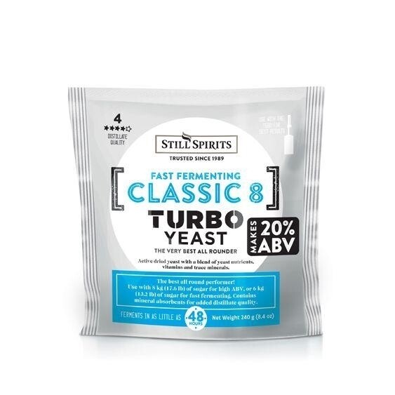 Still Spirits Turbo Yeast Classic 8, 180g