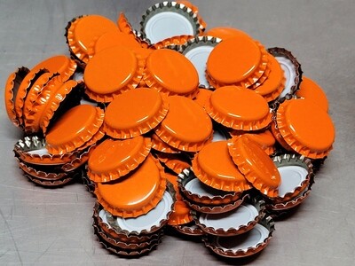 Crown Caps Orange - 500 Count