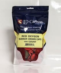 Crown Caps Red - 144 Count