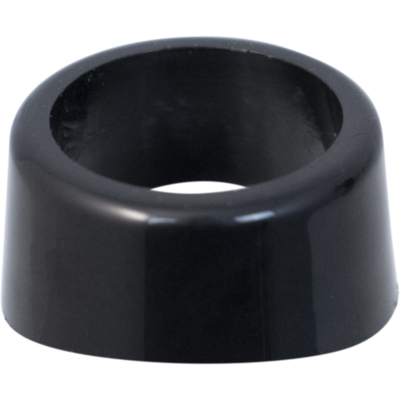 Black NukaTap Concave Collar for Tower Shanks