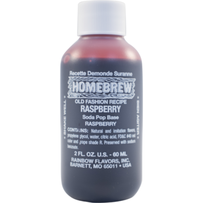 Rainbow Flavors | Raspberry Extract | 2 oz