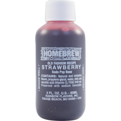 Rainbow Flavors | Strawberry Extract | 2 oz