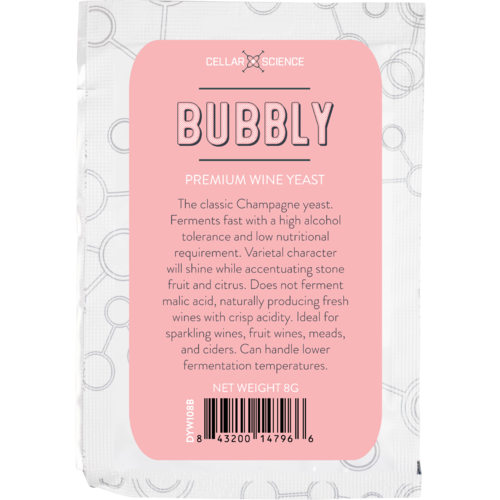 CellarScience BUBBLY Dry Wine Yeast