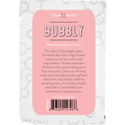 CellarScience BUBBLY Dry Wine Yeast