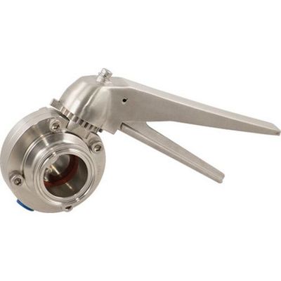 1.5" Butterfly Valve (304 S/S) 7 Position Handle
