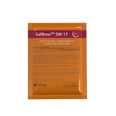 SafBrew DW-17 All-In-1 Yeast and Enzyme, 25g