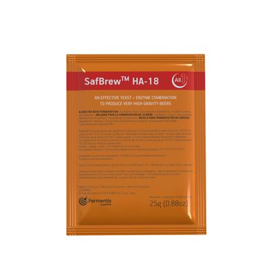 SafBrew HA-18 All-In-1 Yeast and Enzyme, 25g