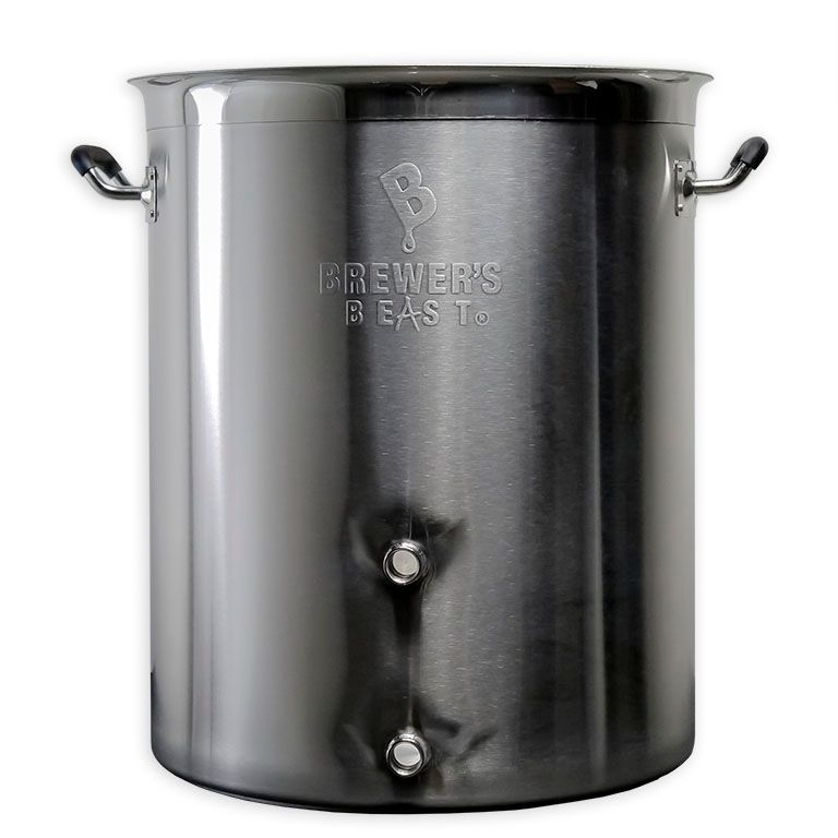 16 Gallon Brewer's BeAst Brewing Kettle w/ 2 Ports