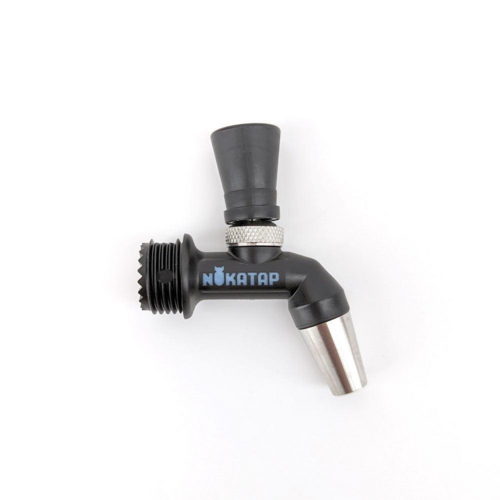 NukaTap Mini Beer Faucet Assembly Kit | Flow Control Ball Lock Quick Disconnect (QD) | Duotight Adapter | Self Closing Spring