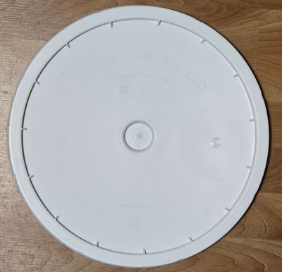Lid for Winemaster 6.5 Gallon Bucket (HDPE) - Without Stopper Hole
