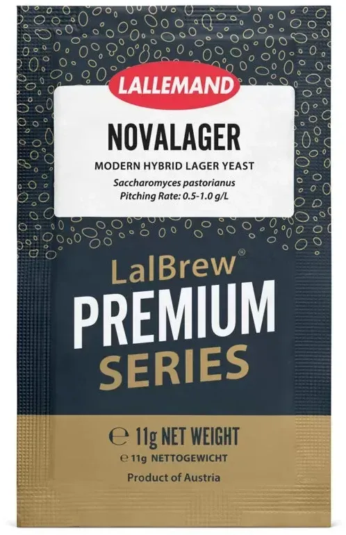 LalBrew NovaLager Modern Hybrid Dry Yeast, 11g [BEST BEFORE 2025.07]