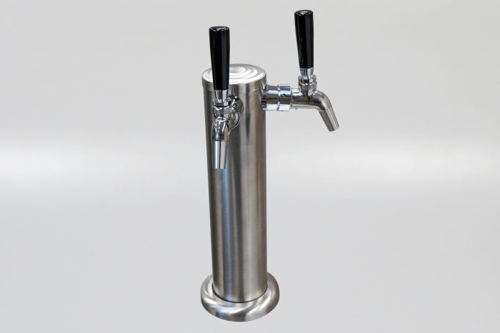 Stainless Draught Tower - Dual Tap - UltraTap