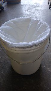 Mesh Cap for Fermenter Pails